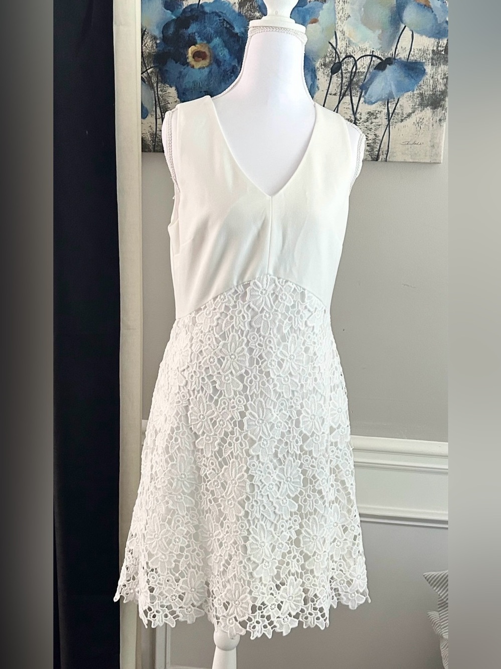 Worthington women’s White Lace Dress